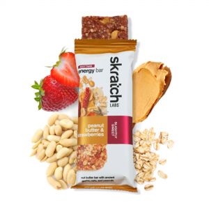 Skratch Labs Energy Bars - Peanut Butter and Strawberries