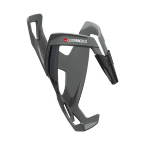 Elite Custom Race Plus Resin Bottle Cage - Grey / Black