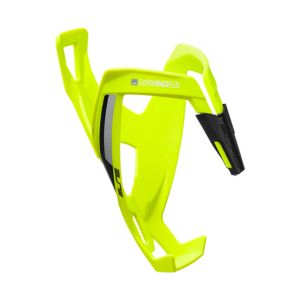 Elite Custom Race Plus Resin Bottle Cage - Yellow / Black