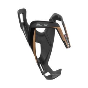 Elite Vico Carbon Bottle Cage - Matt Black / Gold