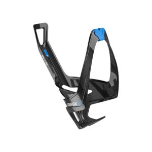 Elite Cannibal XC Bottle Cage - Gloss Black / Blue