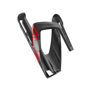 Elite Ala Bottle Cage - Black / Red