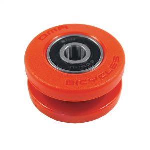 Image of DMR Replacement Pulley - Orange Pullay and Bolt