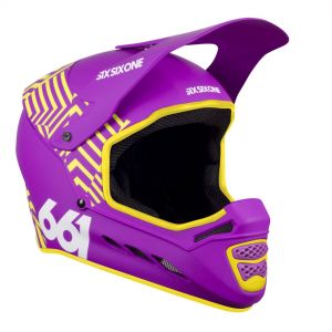 SixSixOne Reset Helmet - S, Dazzle Purple