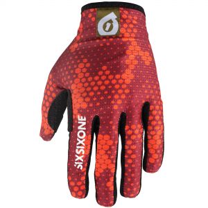 SixSixOne Youth Comp Gloves - L, Digi Orange