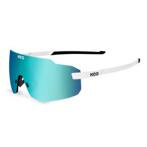 KOO Supernova Sunglasses - White / Turquoise