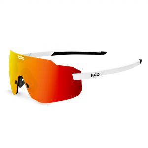 KOO Supernova Sunglasses - White / Red