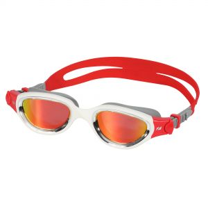 Image of Zone3 Venator-X Swim Goggles, Red/silver/white