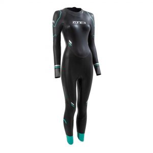 Image of Zone3 Women's Advance Wetsuit - Black,blue,grey XL